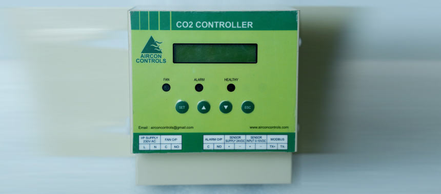 CO2 Controller Manufacturers in India | Aircon Controls 